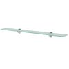 Floating Shelf Glass 31.5"x7.9" 0.3"