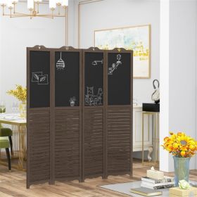 Wooden Room Divider/Privacy Screen (Swiship-Ship) (Prohibited by WalMart)