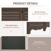 Wooden Room Divider/Privacy Screen (Swiship-Ship) (Prohibited by WalMart)