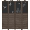 Wooden Room Divider/Privacy Screen (Swiship-Ship) (Prohibited by WalMart)