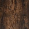 Bookcase 6-Tier Smoked Oak 15.7"x11.8"x74" Engineered Wood