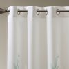 Burnout Printed Curtain Panel(Only 1 Pc Panel)