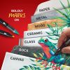 Sharpie Creative Markers, Water-Based Acrylic Markers, Bullet Tip, Assorted Colors,12 Count