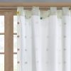 Cotton Jacquard Pom Pom Curtain Panel(Only 1 Pc Panel)