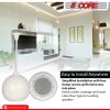 5 Core 15W 5" Pendant Speaker Hanging Ceiling Audio Set for Paging Commercial, Residential ,Restaurant WS 05 07 GLOBULE