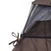 11.5x11.5ft 2T Gazebo Top Chocolate
