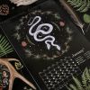 Dark Forest Lunar Calendar 2022 Work Planning Daily Schedule Agenda Organizer Wall Calendar Home Stationery Office Decoration