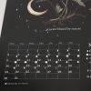 Dark Forest Lunar Calendar 2022 Work Planning Daily Schedule Agenda Organizer Wall Calendar Home Stationery Office Decoration