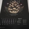 Dark Forest Lunar Calendar 2022 Work Planning Daily Schedule Agenda Organizer Wall Calendar Home Stationery Office Decoration